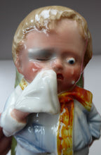 Load image into Gallery viewer, THROUGH WITH WOMEN: Rare &amp; Quirky Late 19th Century German Porcelain Fairing / Figurine
