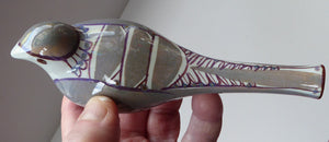 1960’s Royal Copenhagen Faience Art Pottery Bird Whistle