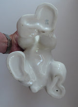 Load image into Gallery viewer, MASSIVE: Vintage Russian / LOMONOSOV Imperial Porcelain Factory White POLAR Bear. Height 10 1/2 inches
