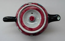 Load image into Gallery viewer, SCOTTISH POTTERY. Rare MakMerry Hand-Painted Teapot with White Prunus Blossoms and Pink Background. Excellent Condition
