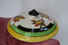 Load image into Gallery viewer, SCOTTISH POTTERY. 1930s BOUGH Pottery. Rare Twin Handled Dish &amp; Cover - with Matching Stand. Richard Amour; Dated 1939
