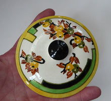 Load image into Gallery viewer, SCOTTISH POTTERY. 1930s BOUGH Pottery. Rare Twin Handled Dish &amp; Cover - with Matching Stand. Richard Amour; Dated 1939
