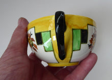 Load image into Gallery viewer, SCOTTISH POTTERY. 1930s BOUGH Pottery. Rare Twin Handled Dish &amp; Cover - with Matching Stand. Richard Amour; Dated 1939
