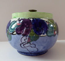 Load image into Gallery viewer, 1930s Elizabeth Amour Bough Pottery Ceramic Tobacco Jar Rare
