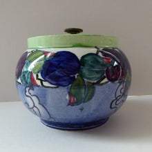 Load image into Gallery viewer, 1930s Elizabeth Amour Bough Pottery Ceramic Tobacco Jar Rare
