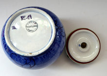 Load image into Gallery viewer, 1930s Elizabeth Amour Bough Pottery Ceramic Tobacco Jar Rare
