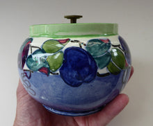 Load image into Gallery viewer, 1930s Elizabeth Amour Bough Pottery Ceramic Tobacco Jar Rare

