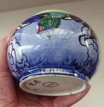 Load image into Gallery viewer, 1930s Elizabeth Amour Bough Pottery Ceramic Tobacco Jar Rare
