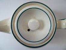 Load image into Gallery viewer, SCOTTISH POTTERY. Rare 1920s Morrison &amp; Crawford ROSSLYN Ware Miniature Teapot from Grantshouse. Hand Painted Scotch Thistles
