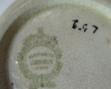 Load image into Gallery viewer, Scottish Pottery. RARE Robert Heron &amp; Sons LANGTOUN WARE, Kirkcaldy. Small Size Teapot - with Dark Cherries and Floral Design
