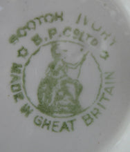 Load image into Gallery viewer, SCOTTISH POTTERY. 1930s Art Deco Scotch Ivory Floral Miniature Teapot. BRITANNIA Pottery, Glasgow. Hand Painted

