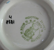 Load image into Gallery viewer, SCOTTISH POTTERY. 1930s Art Deco Scotch Ivory Floral Miniature Teapot. BRITANNIA Pottery, Glasgow. Hand Painted
