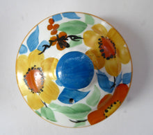 Load image into Gallery viewer, SCOTTISH POTTERY. 1930s Art Deco Scotch Ivory Floral Miniature Teapot. BRITANNIA Pottery, Glasgow. Hand Painted
