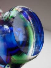 Load image into Gallery viewer, 1960s MURANO Sommerso Double Cased Glass Sculptural Bowl 
