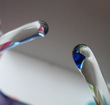 Load image into Gallery viewer, 1960s MURANO Sommerso Double Cased Glass Sculptural Bowl 

