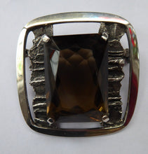 Load image into Gallery viewer, SCOTTISH SILVER Designer Brooch by William Hardwick Hall
