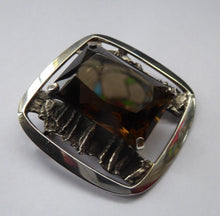 Load image into Gallery viewer, SCOTTISH SILVER Designer Brooch by William Hardwick Hall
