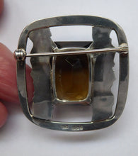 Load image into Gallery viewer, SCOTTISH SILVER Designer Brooch by William Hardwick Hall
