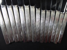 Load image into Gallery viewer, GERALD BENNEY for Viners, Sheffield. Sable Pattern. EXTENSIVE Canteen Set of 90 Pieces
