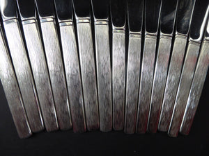 GERALD BENNEY for Viners, Sheffield. Sable Pattern. EXTENSIVE Canteen Set of 90 Pieces