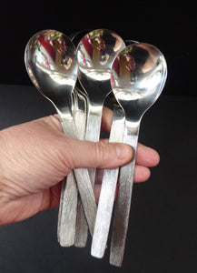 GERALD BENNEY for Viners, Sheffield. Sable Pattern. EXTENSIVE Canteen Set of 90 Pieces in Original Wooden Case