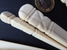 Load image into Gallery viewer, Antique Georgian French Prisoner of War Carved Cow Bone Baby Teether
