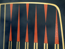 Load image into Gallery viewer, 1950s Glass Top Abstract Coffee Table
