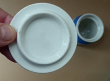 Load image into Gallery viewer, 1930s Rarer Lettering: WHOLE RICE TG GREEN Cornishware Storage Jar: Early Green Church Mark
