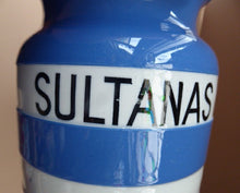 Load image into Gallery viewer, 1930s Cornishware Storage Jar: Sultanas
