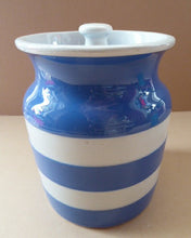 Load image into Gallery viewer, 1930s Cornishware Storage Jar: Sultanas
