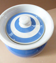 Load image into Gallery viewer, 1930s Cornishware Storage Jar: Almonds

