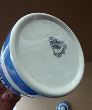 Load image into Gallery viewer, 1930s Cornishware Storage Jar: Almonds
