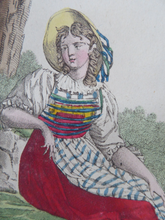 Load image into Gallery viewer, 19th Century Swiss Cantons Regional Costume Antique Prints
