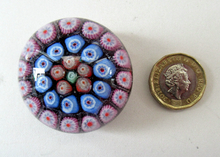 Load image into Gallery viewer, 1970s MINIATURE Scottish Strathearn Glass Paperweight
