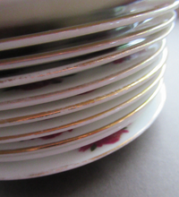 Load image into Gallery viewer, Set of Antique Royal Doulton Tea Plates 
