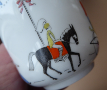 Load image into Gallery viewer, ROYAL COMMEMORATIVE 1937. Rare &amp; Unusual Foley Bone China Trio to Celebrate the Coronation of George VI
