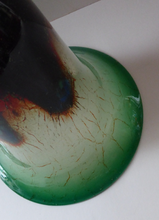 Load image into Gallery viewer, ART DECO WMF Ikora Flared Trumpet Shape Vase by Karl Wiedmann. Made in Germany, 1930s

