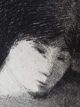 Load image into Gallery viewer, 1959 Limited Edition Pencil Signed Etching. Oriental Nude 
