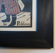 Load image into Gallery viewer, Listed Artist. WILLIAM NICHOLSON (1872 - 1949). 1898 FRAMED Original Lithograph. P is for Publican

