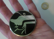 Load image into Gallery viewer, Very Rare ART DECO TOKALON Miniature Powder Compact with Original Contents. Good Condition
