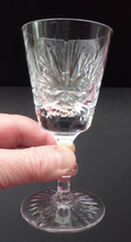 Load image into Gallery viewer, Handy Set of FIVE Vintage EDINBURGH CRYSTAL Liqueur or Sherry Glasses
