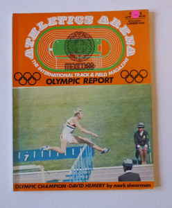 ATHLETICS Arena. Official Report on the Olympic Games. MEXICO 1968. VERY Rare Publication. Soft Covers