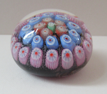 Load image into Gallery viewer, 1970s MINIATURE Scottish Strathearn Glass Paperweight
