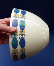 Load image into Gallery viewer, 1960s NORWEGIAN CLUPEA (Herring) Design. RARE Large Serving Bowl. Figgjo Flint, Turi Design 
