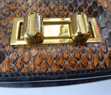 Load image into Gallery viewer, Vintage Designer Handbag by Zimmermann Nairobi. 1950s Snakeskin 

