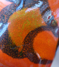 Load image into Gallery viewer, 1970s Orange Poole Dephis Vase

