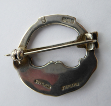 Load image into Gallery viewer, SCOTTISH SILVER. Hunterston Brooch. Vintage Hallmarked Replica by the Silversmith Hamish Dawson-Bowman
