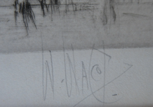Load image into Gallery viewer, William Walcot St Giles Cathedral Edinburgh Etching Signed
