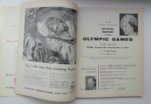Load image into Gallery viewer, Official Report of the Olympic Games. XVIIth Olympiad ROME 1960. Rare Publication. Soft Cover
