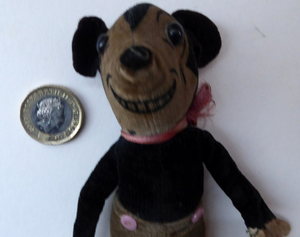 1930s Deans Miniature Rag Doll MICKEY MOUSE